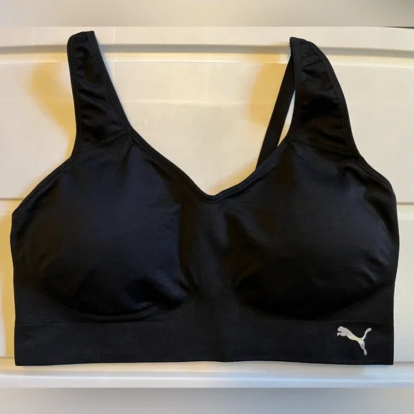 Puma Sports Bra Black XL - Picture 5 of 6